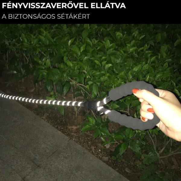 Fényvisszaverős kutyapóráz